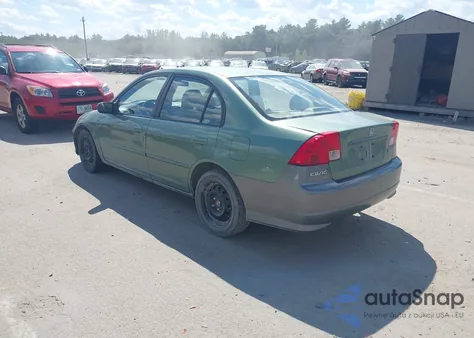 2004 Honda Civic Lx из США, поврежденный, VIN 1HGES16574L011107